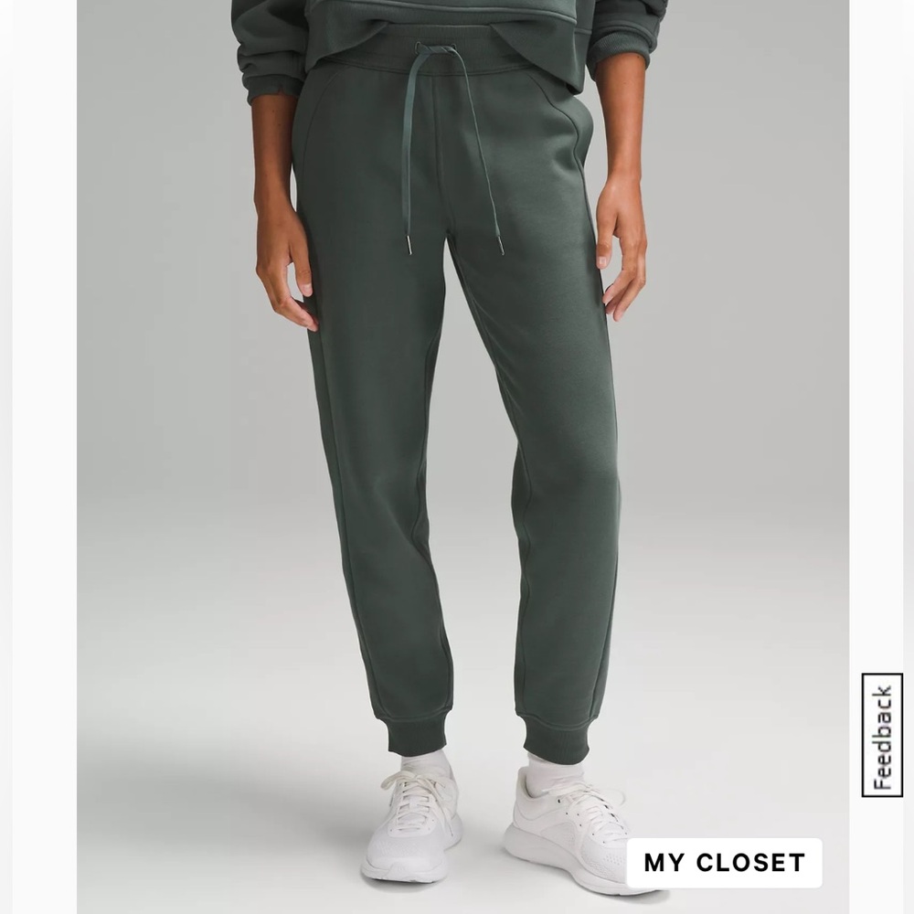 EUC lululemon Scuba High-Rise Jogger *Full Length // DARK FOREST / Size 6